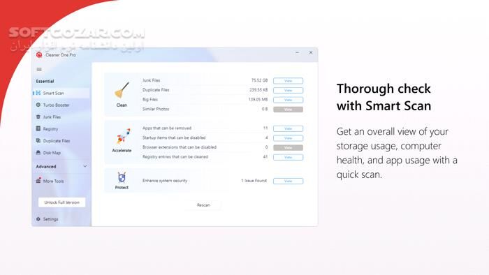 دانلود Trend Micro Cleaner One Pro 6.8.0.333 (بهینه سازی ویندوز) با لینک مستقیم و کرک معتبر