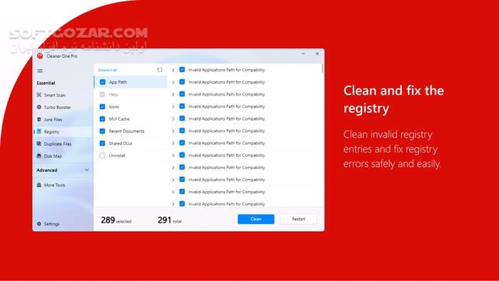 دانلود Trend Micro Cleaner One Pro 6.8.0.333 (بهینه سازی ویندوز) با لینک مستقیم و کرک معتبر