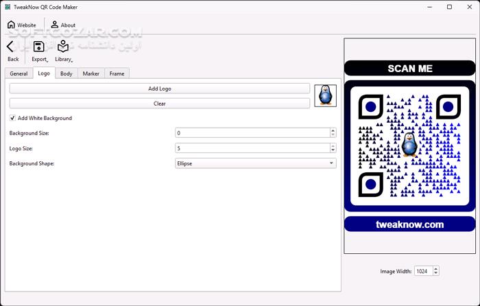 دانلود TweakNow QR Code Maker 4.3.0 (ساخت کد کیوآر) با لینک مستقیم و کرک معتبر