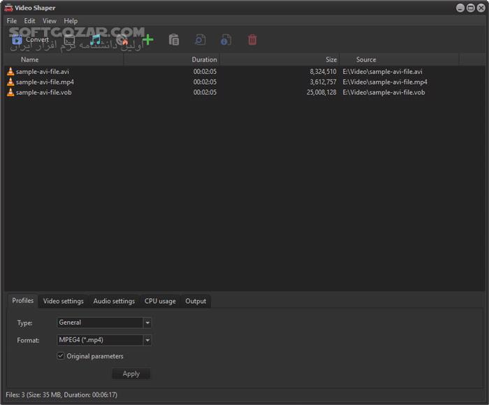 دانلود Video Shaper 6.1 (تبدیل، ویرایش و رایت ویدئو) با لینک مستقیم و کرک معتبر