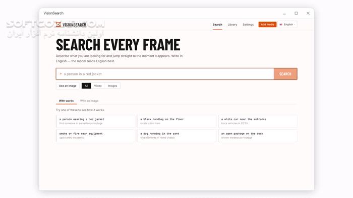 دانلود VisionSearch 1.7.0 (یافتن عکس و فیلم با هوش مصنوعی) با لینک مستقیم و کرک معتبر
