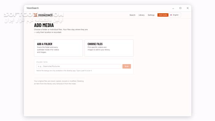 دانلود VisionSearch 1.7.0 (یافتن عکس و فیلم با هوش مصنوعی) با لینک مستقیم و کرک معتبر