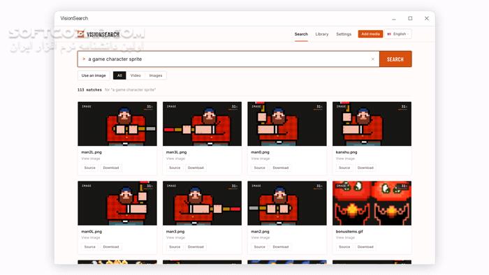 دانلود VisionSearch 1.7.0 (یافتن عکس و فیلم با هوش مصنوعی) با لینک مستقیم و کرک معتبر