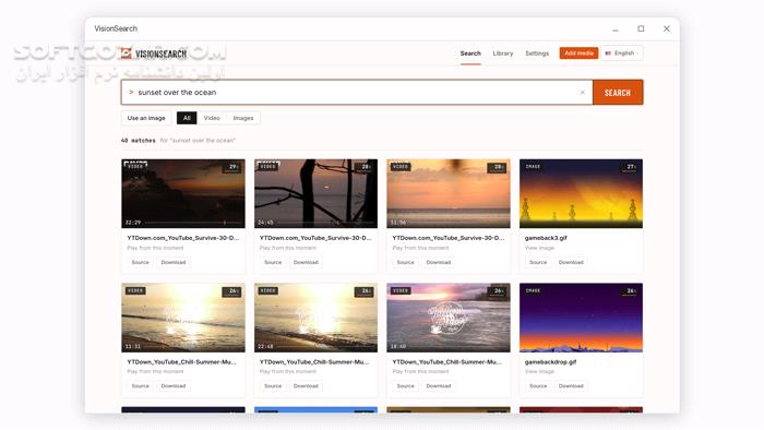 دانلود VisionSearch 1.7.0 (یافتن عکس و فیلم با هوش مصنوعی) با لینک مستقیم و کرک معتبر