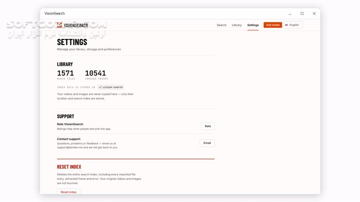 دانلود VisionSearch 1.7.0 (یافتن عکس و فیلم با هوش مصنوعی) با لینک مستقیم و کرک معتبر