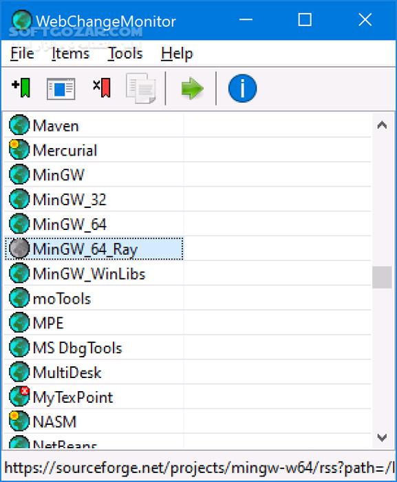 دانلود WebChangeMonitor 25.02 - دانلود نظارت بر تغییرات سایت‌ - سافت گذر