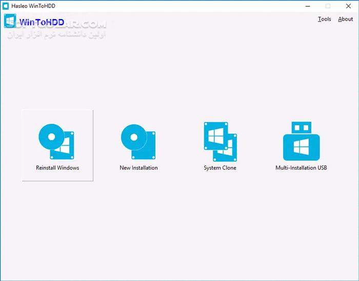 دانلود WinToHDD 6.6 - دانلود نصب ویندوز از روی هارد - سافت گذر