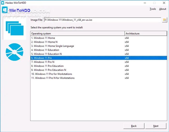 دانلود WinToHDD 6.6 - دانلود نصب ویندوز از روی هارد - سافت گذر