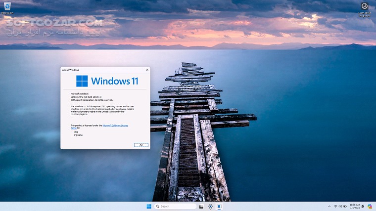 دانلود Windows 11 Enterprise LTSC 24H2 Build 26100.1742 RTM MSDN VL October 2024 - دانلود ویندوز 11 LTSC - سافت گذر