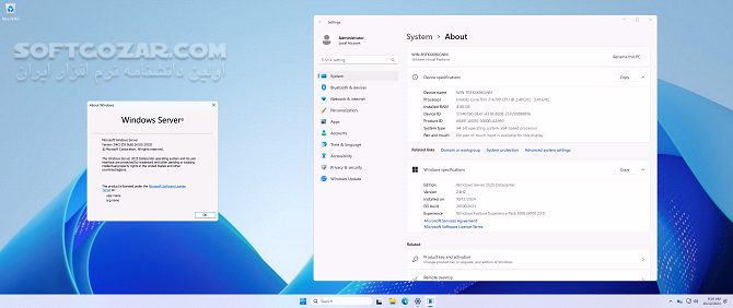 دانلود Windows Server 2025 LTSC 24H2 Build 26100.2314 RTM Retail November 2024 - دانلود ویندوز سرور 2025 - سافت گذر