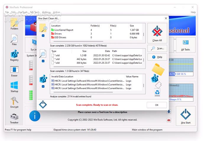 دانلود XtraTools Professional 25.12.1 (بهینه سازی ویندوز) با لینک مستقیم و کرک معتبر