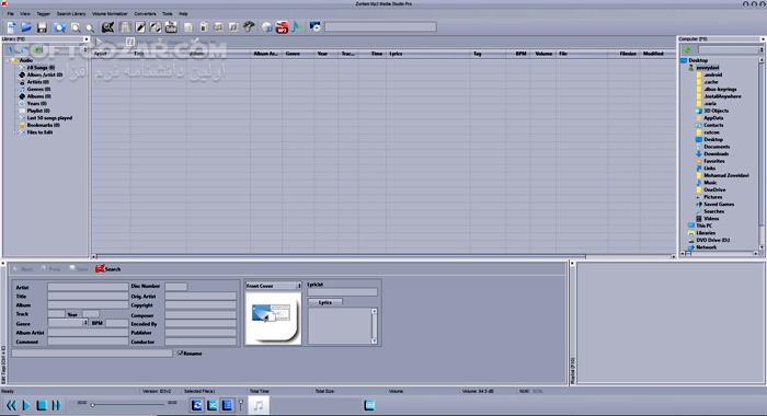 دانلود Zortam Mp3 Media Studio Pro 34.10 (مدیریت فایل‌های صوتی) با لینک مستقیم و کرک معتبر