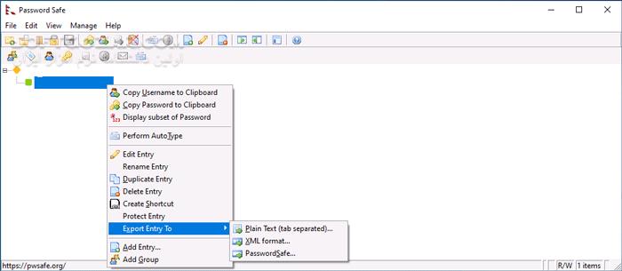 دانلود Password Safe 3.68.0 - دانلود مدیریت پسوردها - سافت گذر