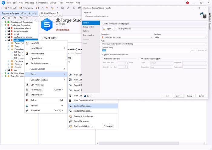 دانلود dbForge Studio for MySQL Enterprise 2025.3.93 (مدیریت پایگاه‌های داده مای‌اس‌کیوال) با لینک مستقیم و کرک معتبر