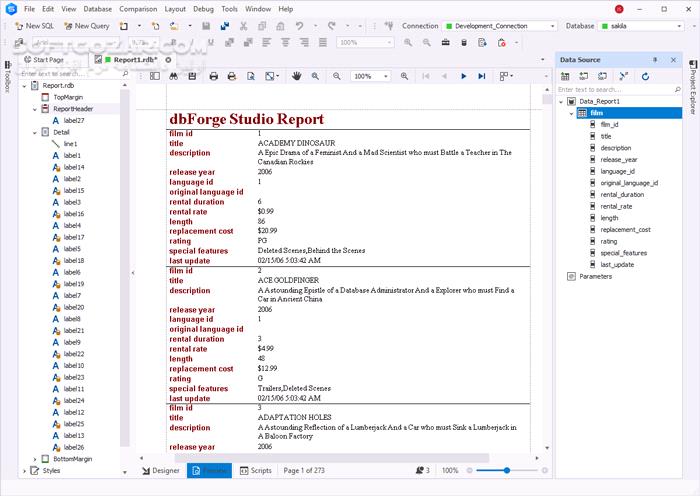 دانلود dbForge Studio for MySQL Enterprise 2025.3.93 (مدیریت پایگاه‌های داده مای‌اس‌کیوال) با لینک مستقیم و کرک معتبر