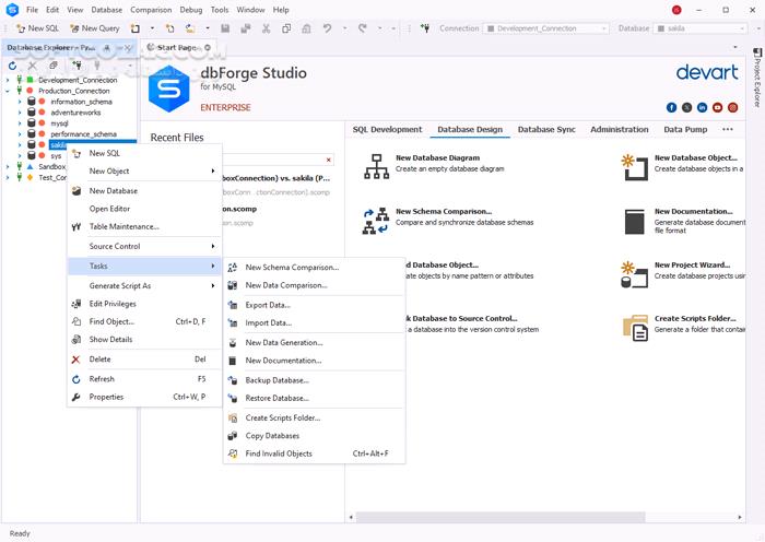 دانلود dbForge Studio for MySQL Enterprise 2025.3.93 (مدیریت پایگاه‌های داده مای‌اس‌کیوال) با لینک مستقیم و کرک معتبر