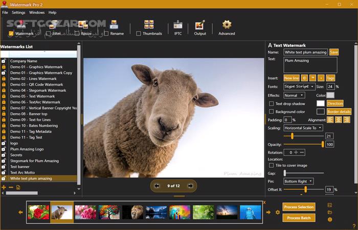 دانلود iWatermark Pro 2 v4.0.35 (x64) (قرار دادن واترمارک روی عکس) با لینک مستقیم و کرک معتبر