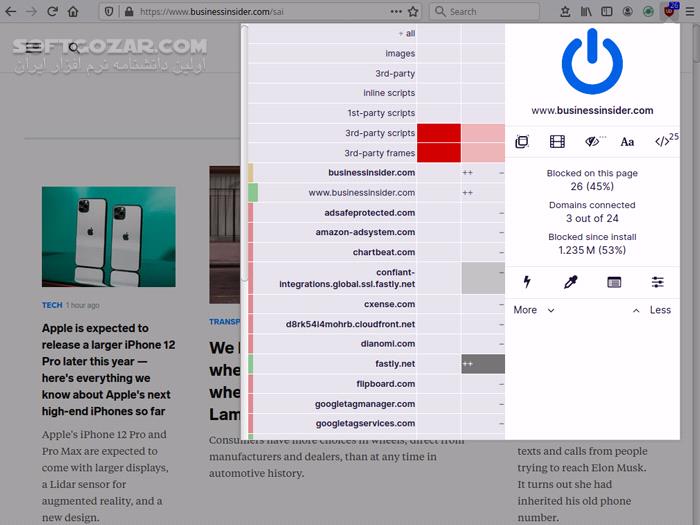 دانلود uBlock Origin (uBO) v1.75.0 (افزونه مسدودکننده تبلیغات) با لینک مستقیم و کرک معتبر