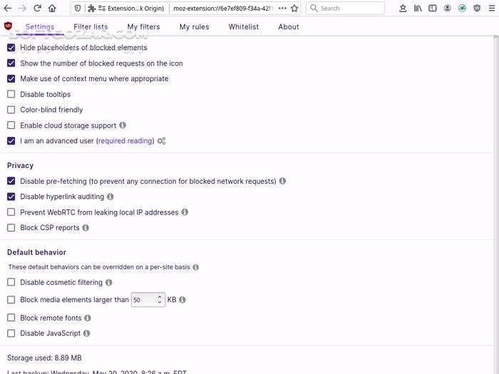 دانلود uBlock Origin (uBO) v1.75.0 (افزونه مسدودکننده تبلیغات) با لینک مستقیم و کرک معتبر