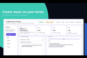 دانلود AI Offline Music Generator 2.1.4