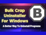 دانلود Bulk Crap Uninstaller 5.8