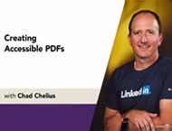 دانلود LinkedIn - Creating Accessible PDFs
