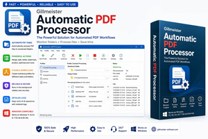 دانلود Gillmeister Automatic PDF Processor 2.11