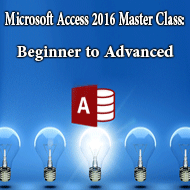 دانلود Microsoft Access 2016 Master Class Beginner to Advanced