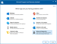 دانلود Microsoft Support and Recovery Assistant 17.01.2176.000