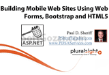 دانلود Pluralsight - Building Mobile Web Sites Using Web Forms, Bootstrap, and HTML5