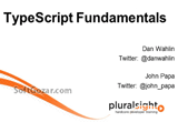 دانلود Pluralsight - TypeScript Fundamentals