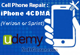 دانلود Udemy - Cell Phone Repair - iPhone 4CDMA (Verizon or Sprint)