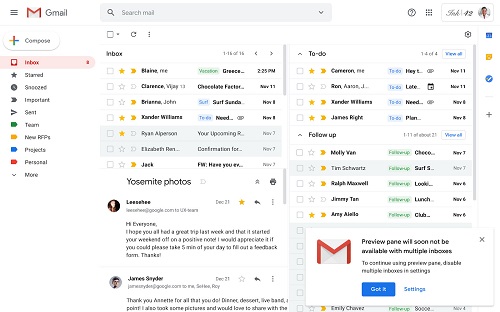 گوگل جیمیل Gmail اپلیکیشن نرم‌افزار