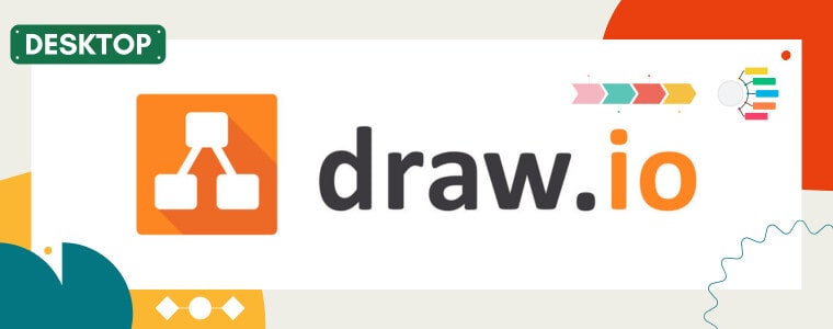 ساخت نمودار های سفارشی با draw.io بدون نیاز به اینترنت