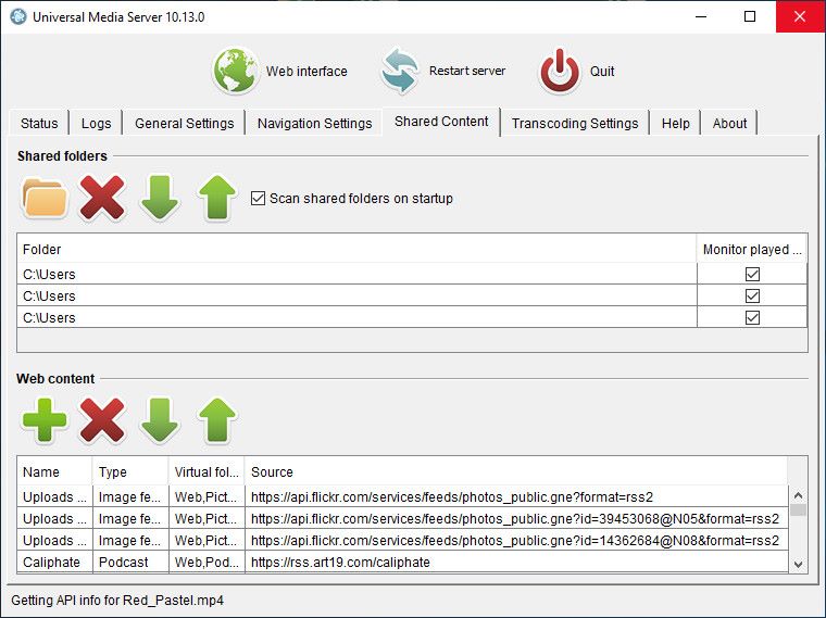 نسخه جدید Universal Media Server منتشر شد