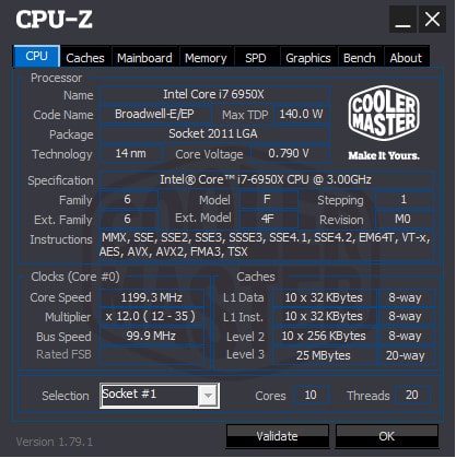 آپدیت جدید نرم‌ افزار CPU-Z و تغییرات آن