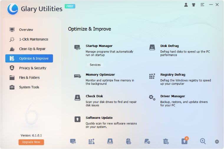 بروزرسانی جدید Glary Utilities با بهینه‌ سازی‌ها و پشتیبانی از Zen Browser