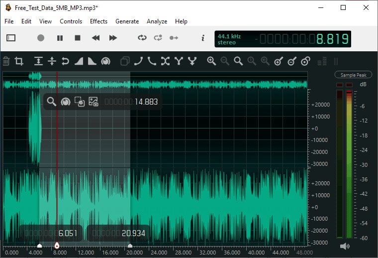 نرم افزار Ocenaudio ویرایشگر صوتی قدرتمند سیستم‌ عامل‌ ها