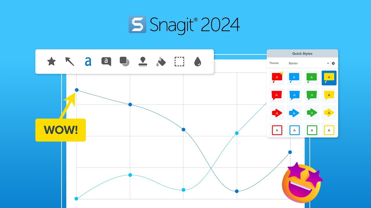 برنامه Snagit تصویر برداری حرفه‌ای از صفحه نمایش