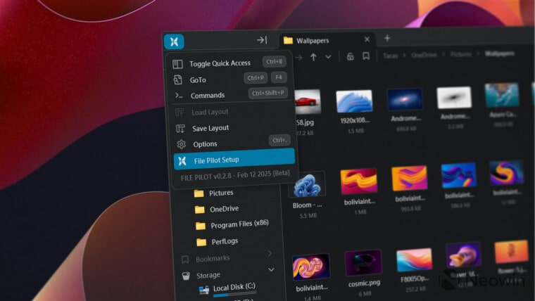 مدیریت فایل ویندوز با File Pilot: سریع، زیبا و شخصی‌سازی‌ شده